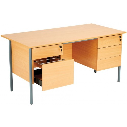 Desks with Pedestals 